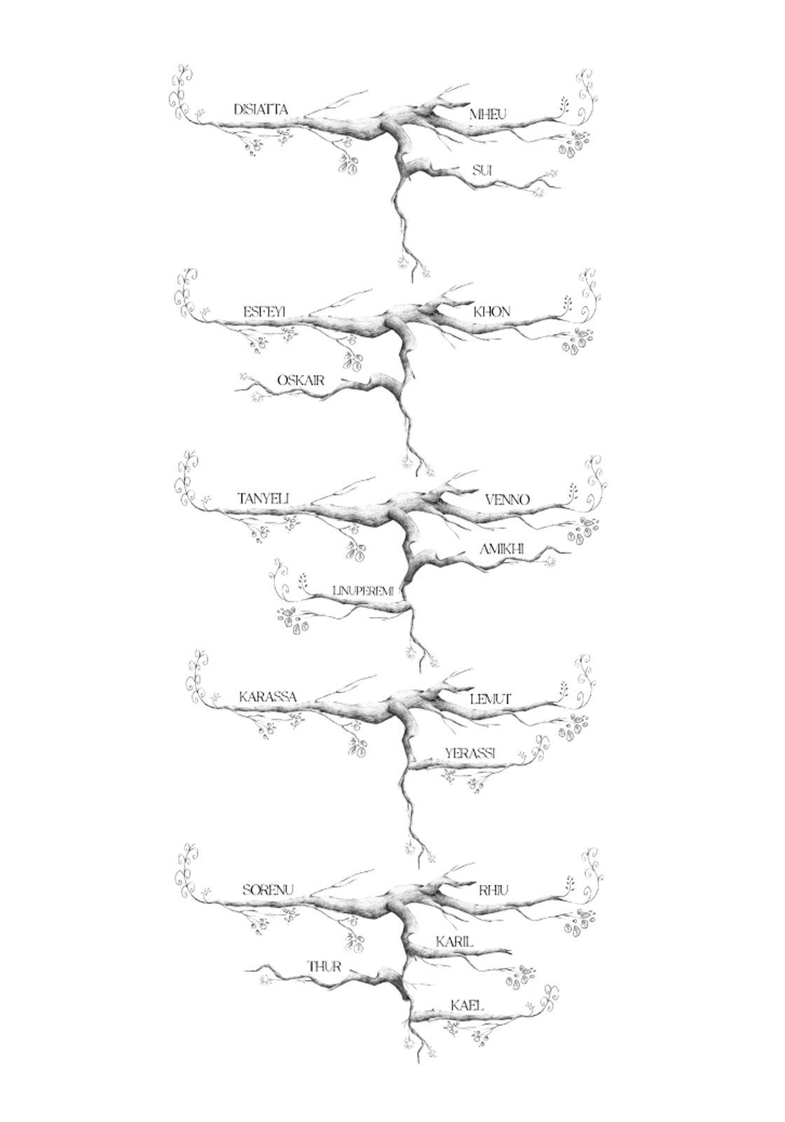 Árbol genealógico 4